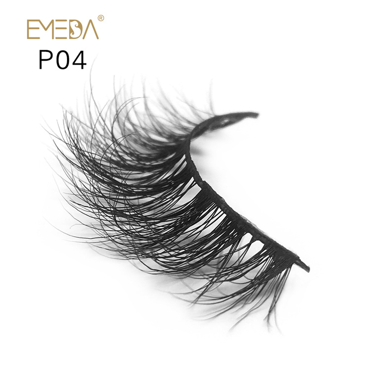 Wholesale Real Mink Fur Eyelashes Vendors,3D Mink Lashes Strips YH004